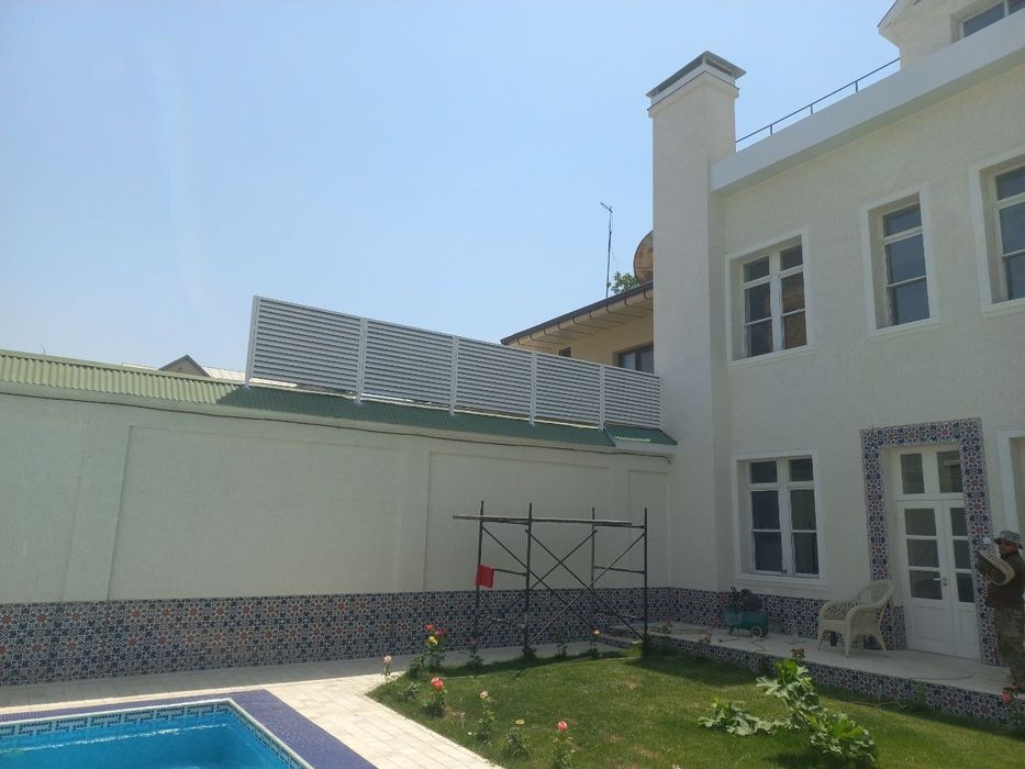 22.Жалюзи забор установка жалюзи