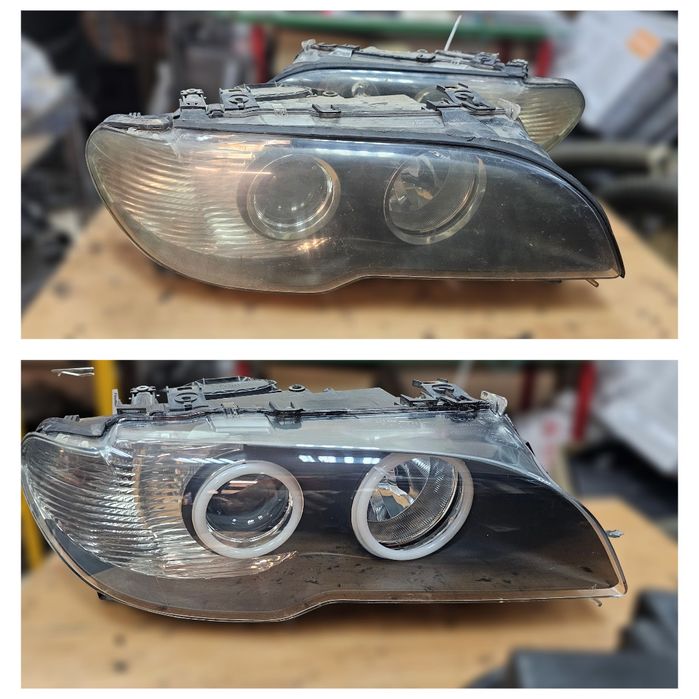Рециклиране на Фарове BMW E46 купе reciklirane remont na far farove