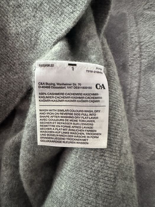 Мъжки пуловер от 100 % кашмир