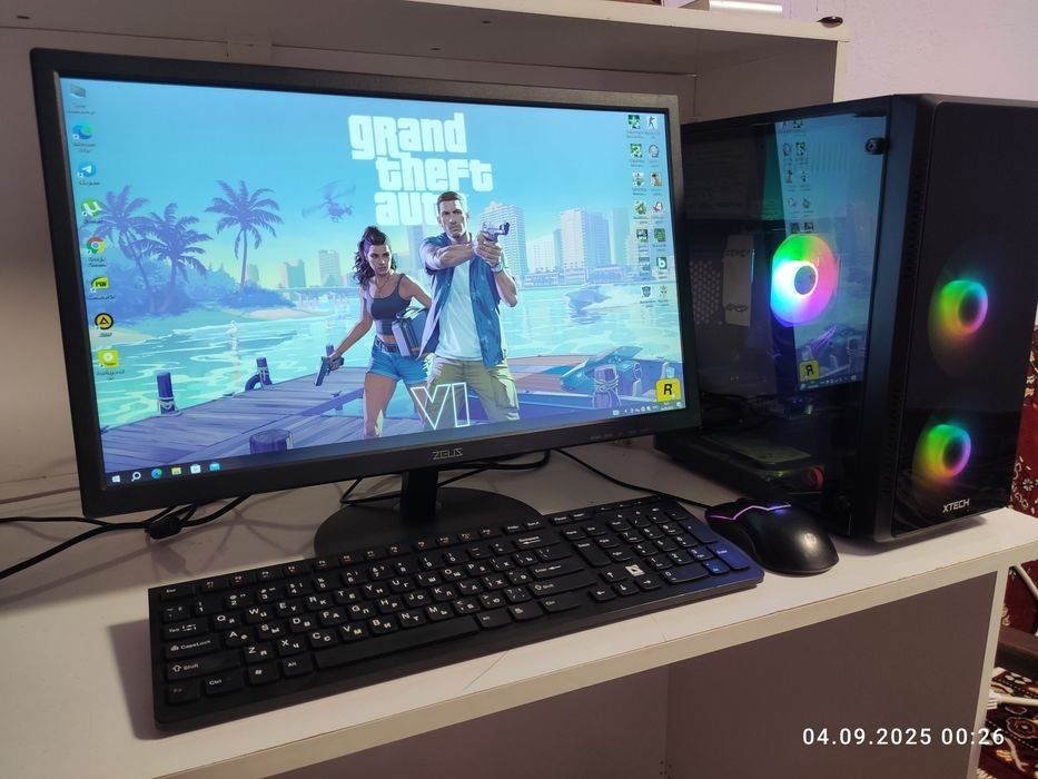 Срочно продам игровой компьютер полный комплект, в идеальном состоянии