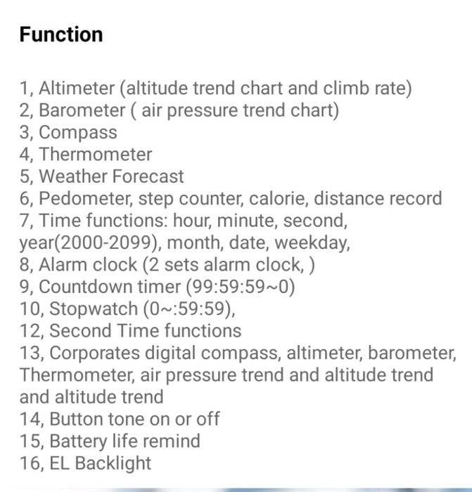 North Edge Apache-46, ceas outdoor/militar Compas/Baro/Altimetru/Termo