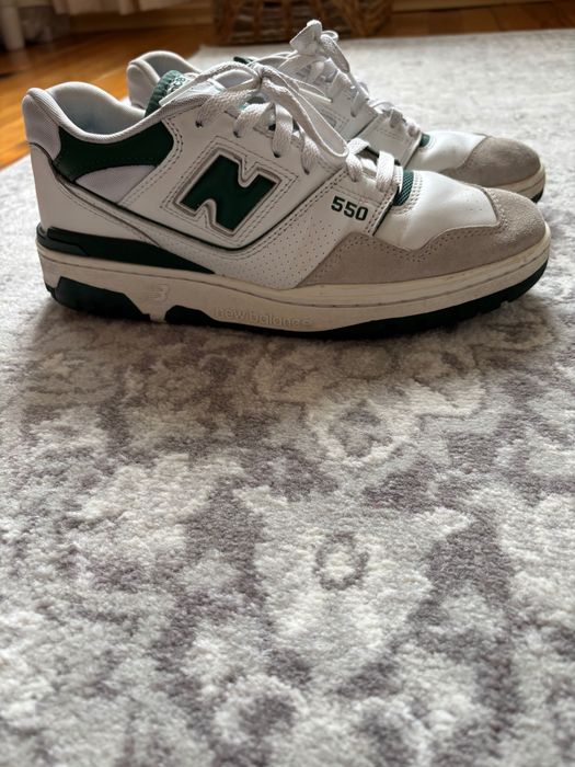 Обувки Ню Баланс бяло зелено