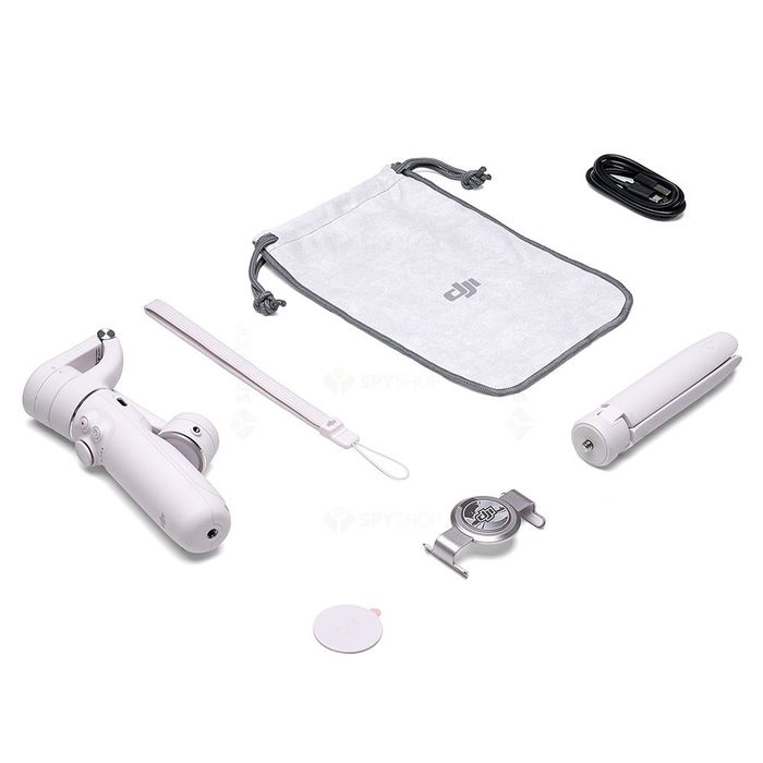 DJI OM5 Sistem de Stabilizare pentru Smartphone Sunset White (Alb-Roz)