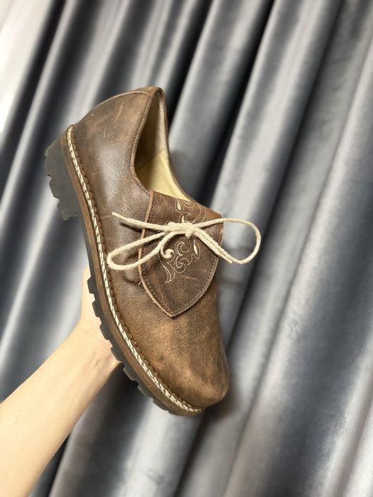 Pantonfi Barbati 43 Piele Naturala Model Deosebit