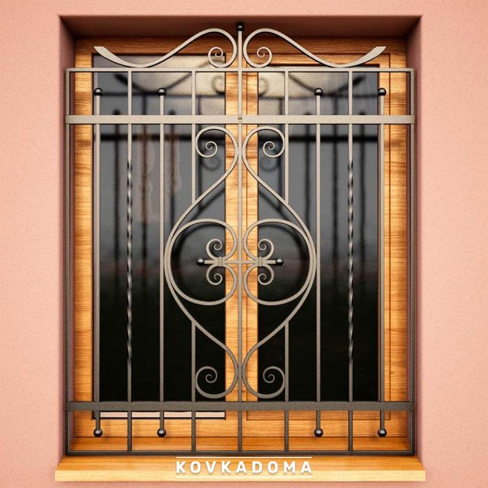 Кованые решетки на окна