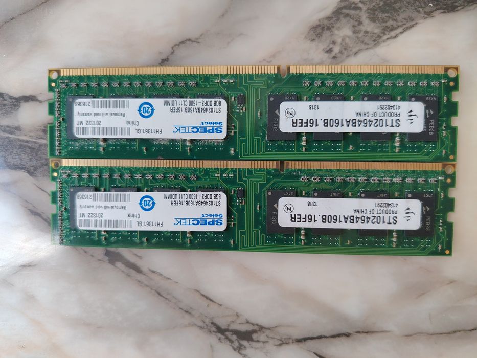 Памет 16GB (2x8GB) SpecTek 1600 MHz DDR3