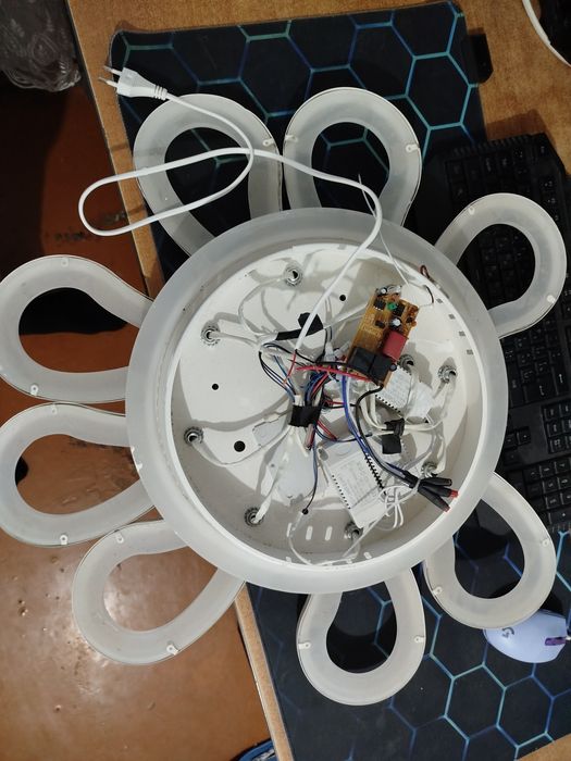 Светодидная лэд люстра