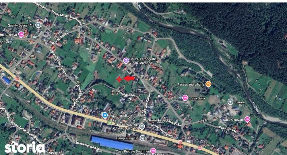 Teren intravilan 2063 mp, Campulung Moldovenesc