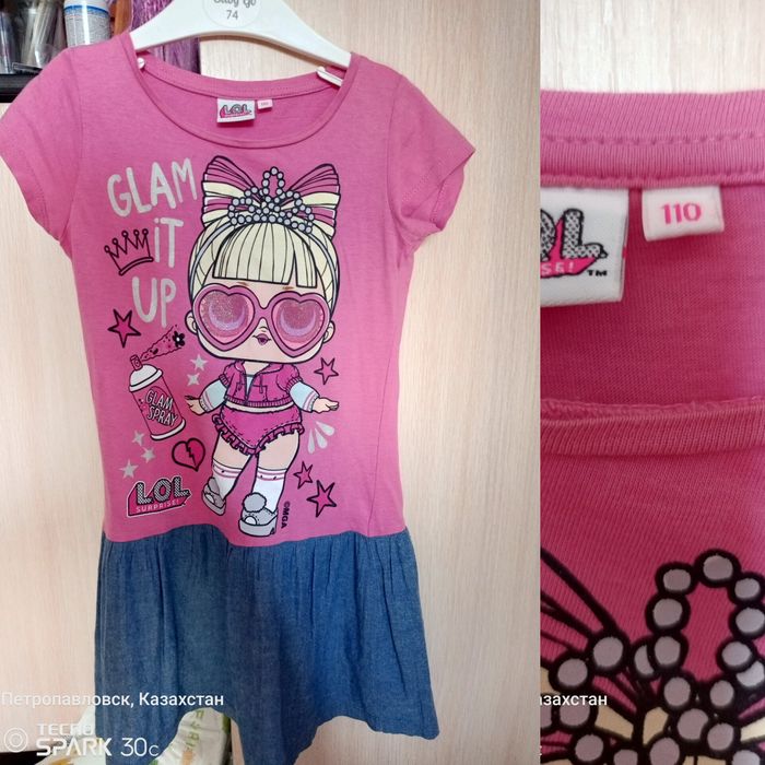 Продам платья 4-6 лет