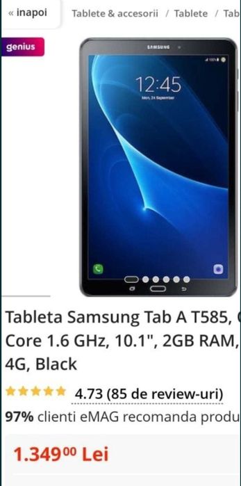 Tab A T585 plus accesorii