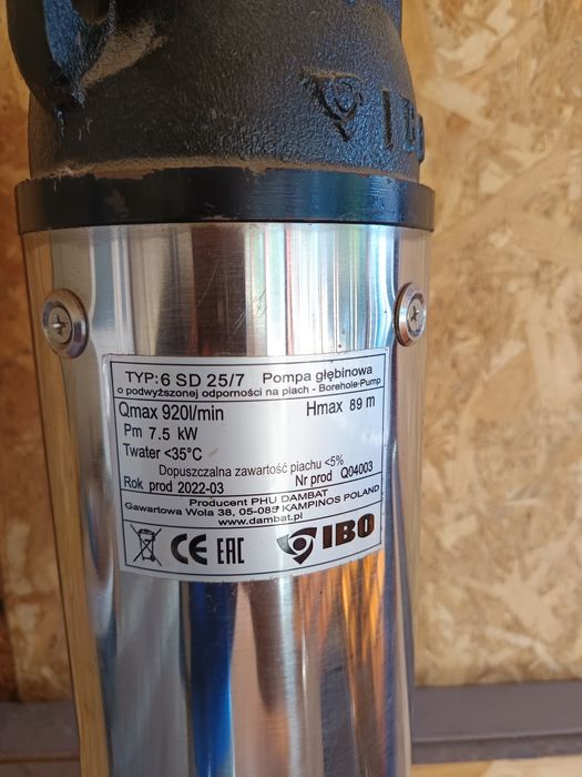 Pompă trifazică Ibo