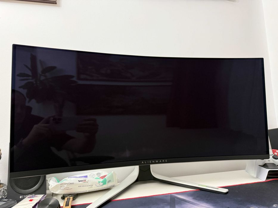 Monitor LED Alienware AW3423DW 34" QD-OLED 175 Hz HDR G-Sync Ultimate