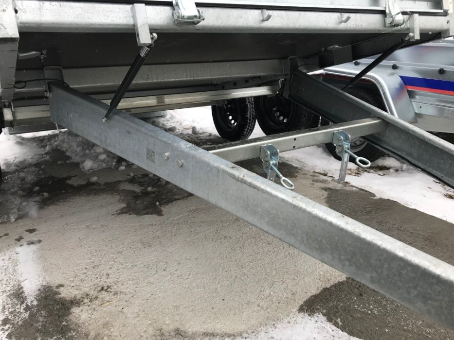 Remorca 750kg, Niewiadow BD-750 (300 cm x 150 cm), 2 axe, NOUA, OFERTA