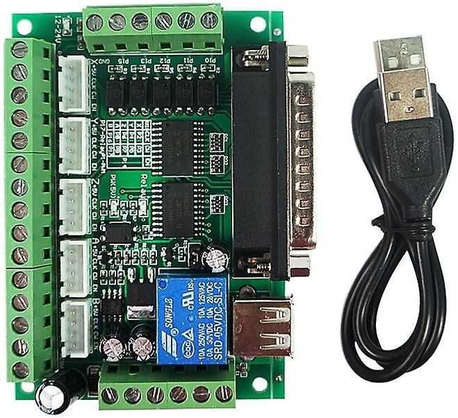 Платка за управление с CNC машина 5 осна Breakout Board MACH3 LPT