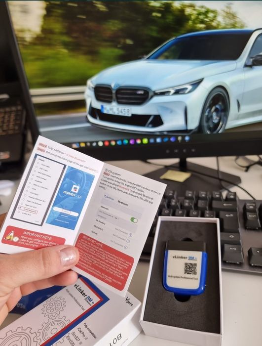 Vgate Vlink BM+ Apple iOS și android tester diagnoza bmw BimmerCode