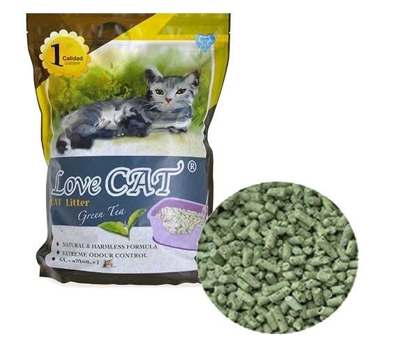 Промо Цена! LOVE CAT LITTER ТОФУ Еко Постелка за Котешка Тоалетна