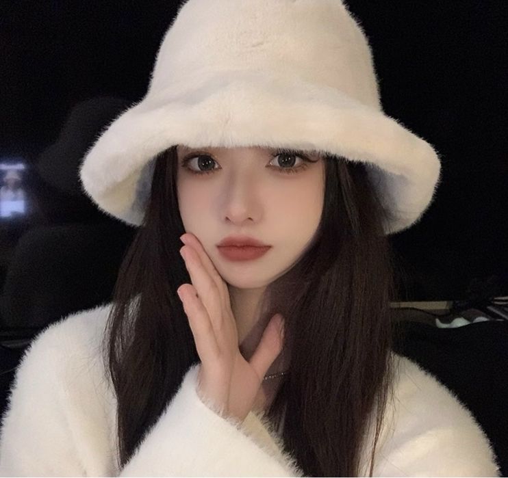 Зимняя панама пух