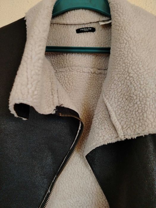 Дамско яке в кафяв цвят