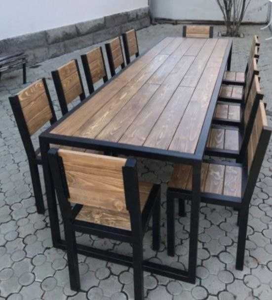 Металлическая мебель и лофт мебель на заказ. Читайте внутри.