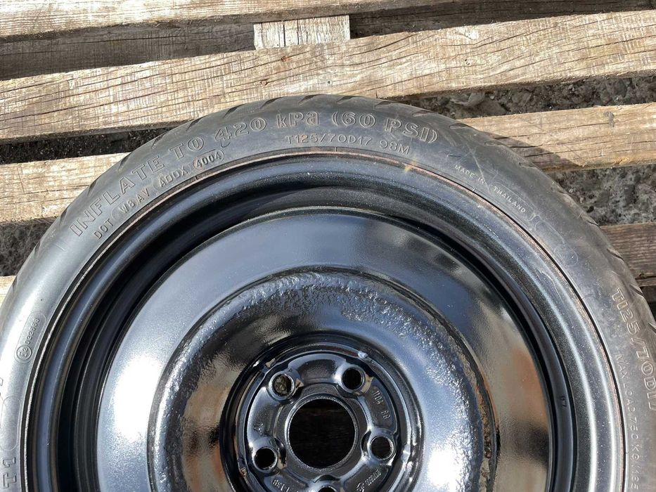 125/70/17 резервна джанта Патерица 5х100 Toyota Avensis Prius Verso S