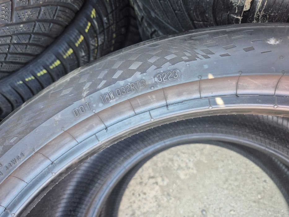 2 Anvelope de VARA - 285/35/22 - Continental Sport Contact 7 - APP NOI - DOT 2023 !