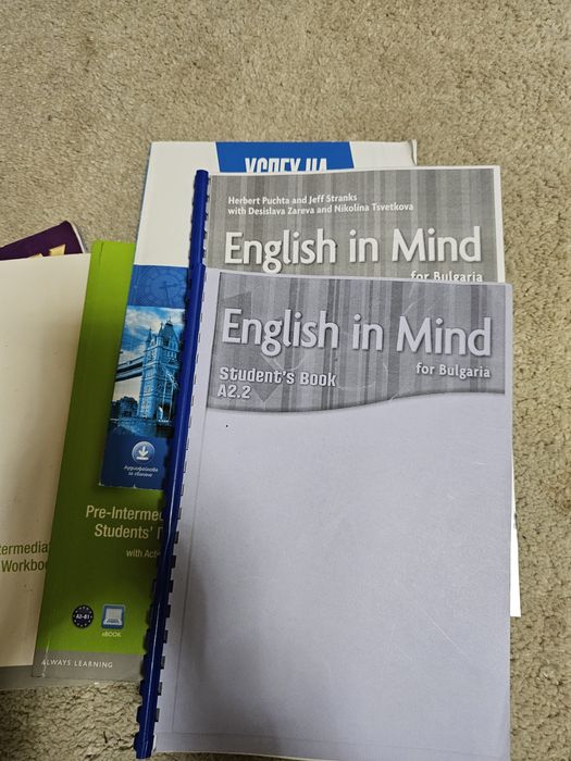 Учебници  английски 10 и 11 клас  ..тестове за матура