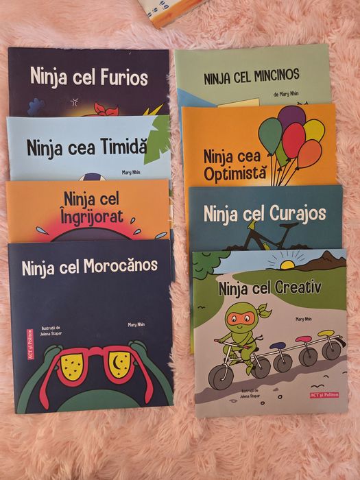 Cărțile  lui Ninja de Mary Nhin