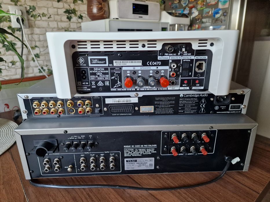 Denon,Cambridge Audio,Teac,audio de calitate ,nu se aprind.