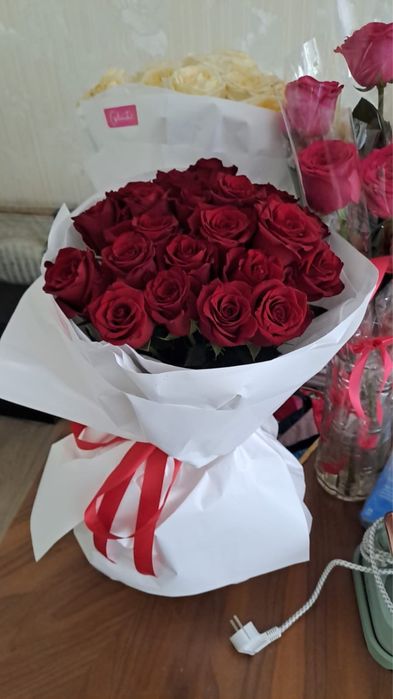 Роза 25шт 17.04 бүгінгі