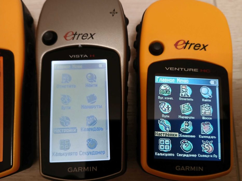 Garmin Etrex H GPS Навигатор Гармин 10 12