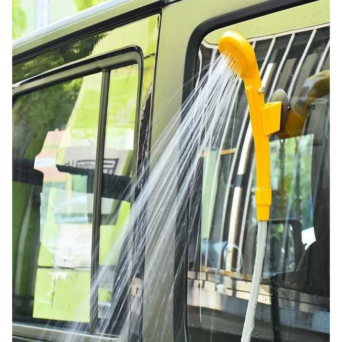 Портативен къмпинг душ Automat, С помпа, За МПС, 12V