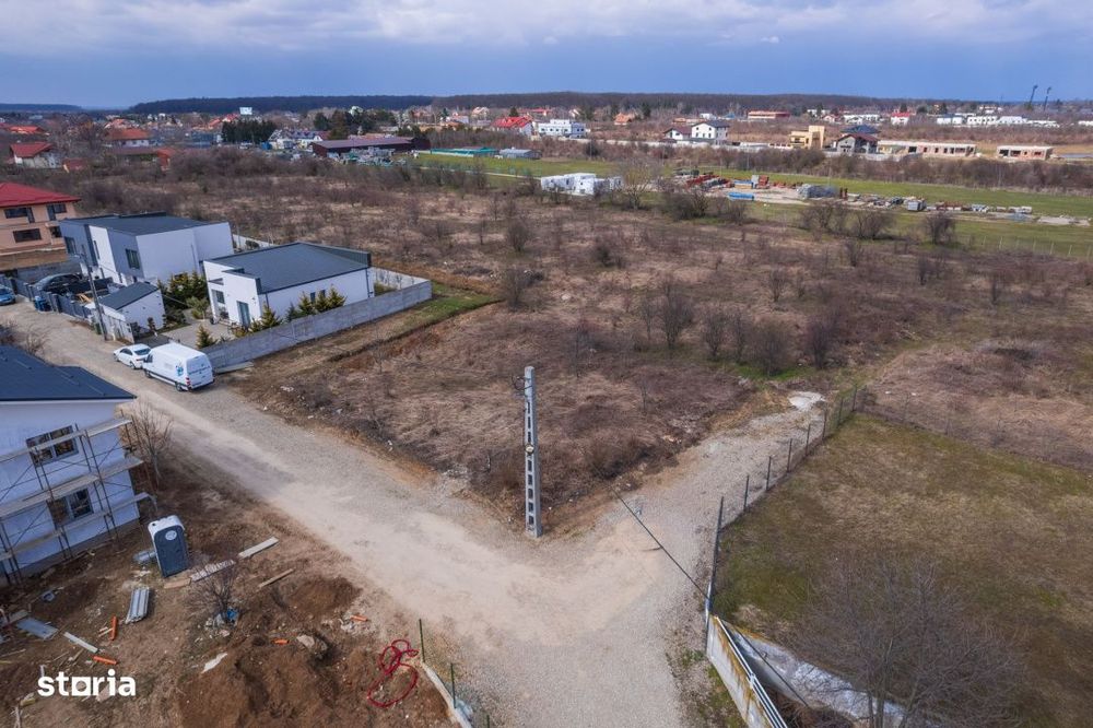 Balotesti – Saftica, Lot 400 Mp, Autorizatie De Construire!