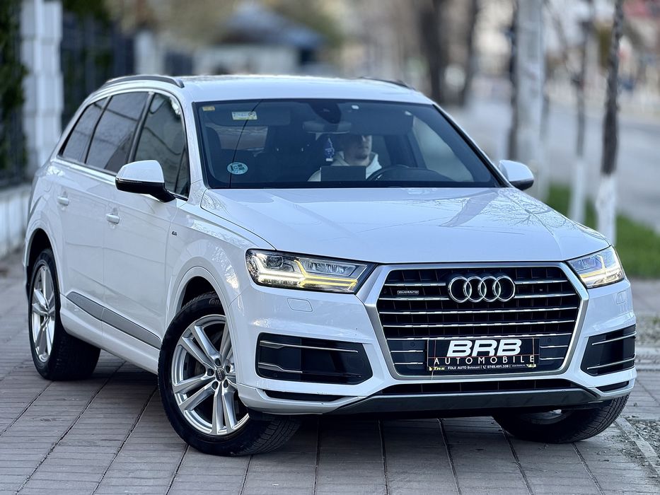 • Audi Q7 2018 / 3 x S-Line / Matrix / Parc Auto • Rate •