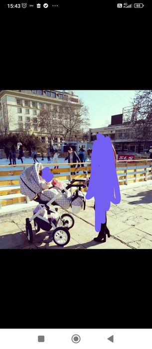 Бебешка количка 3 в 1