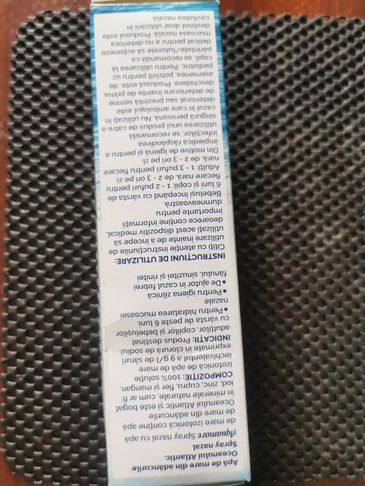 Spray cu apa de mare izotonica