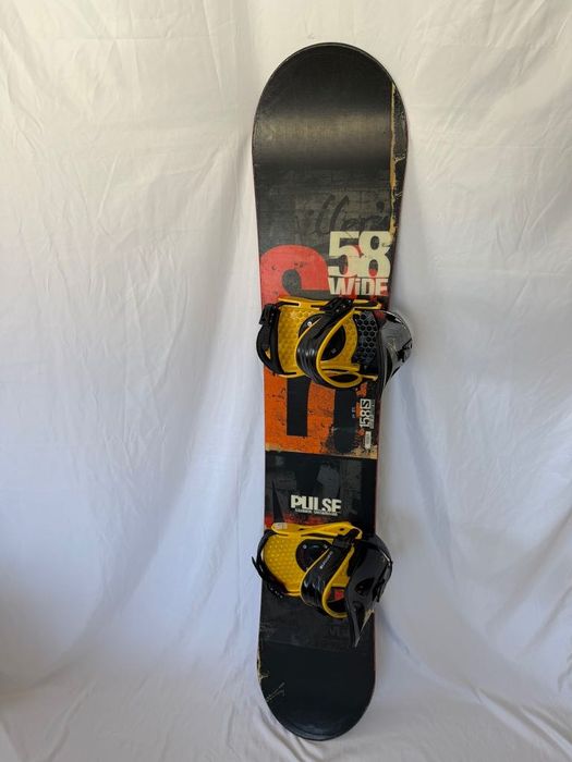 Placa Snowboard Salomon Pulse 158cm WIDE + Legături Burton