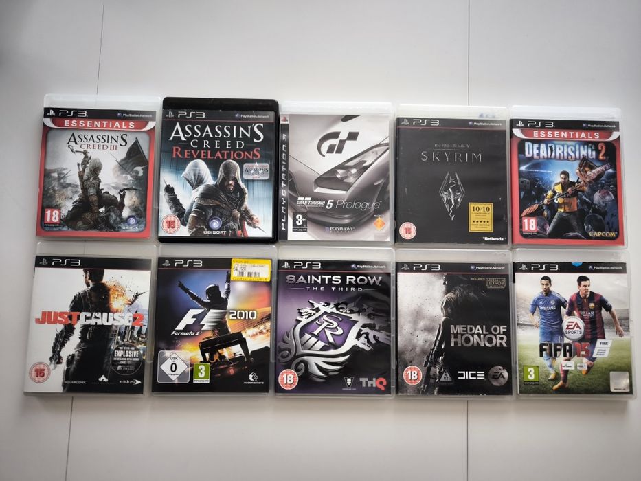 PS3 Игри – Лот от 10 Броя – 25.59 EUR – Оригинални Игри за PlayStation 3