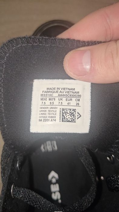 Converse High negri 41