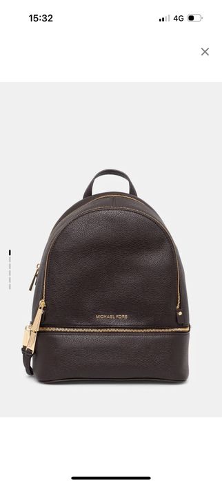 Оригинална раница Michael Kors -естествена кожа