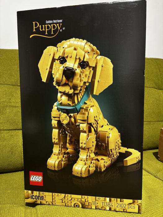 LEGO Icons 11384 Golden Retriver Puppy