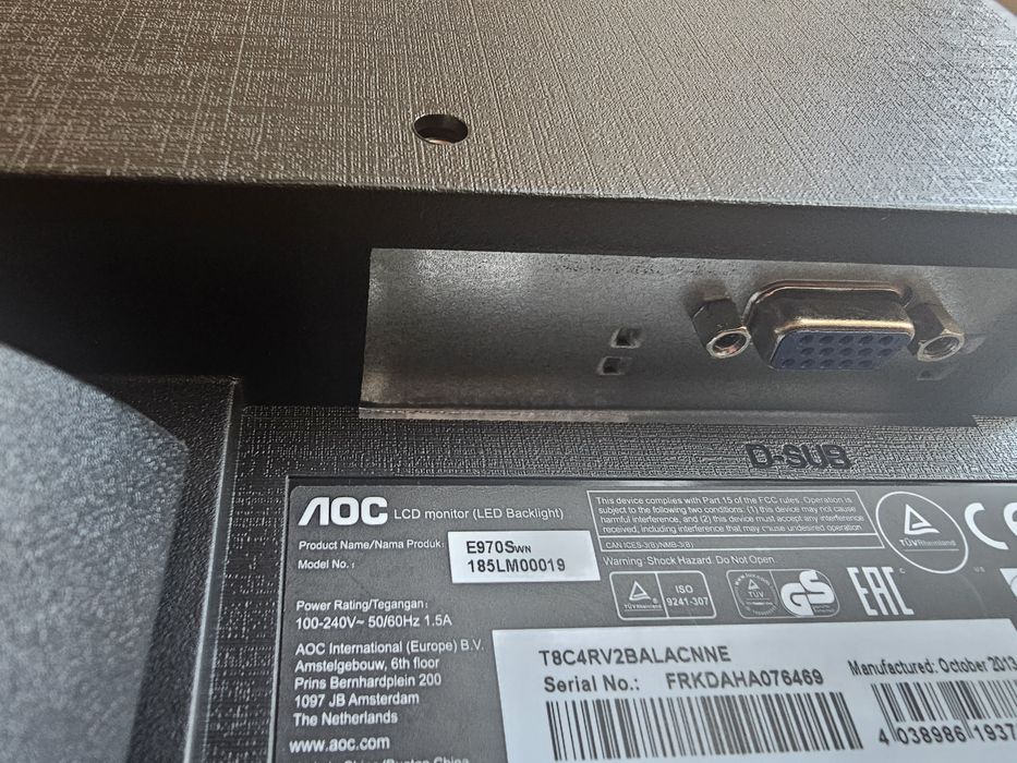 Монитор AOC 18.5 INCH (47см)