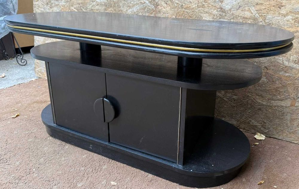 Comoda Vintage Stil Artdeco; Masa din lemn cu blat 119x59 cm