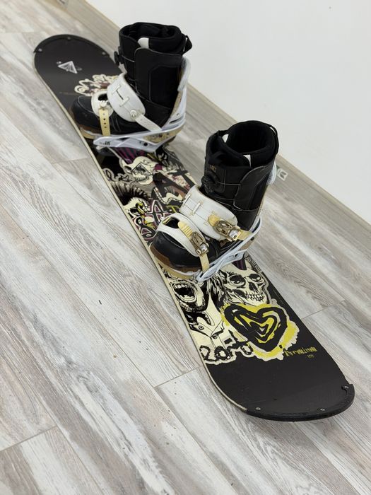 Сноуборд в полном комплекте