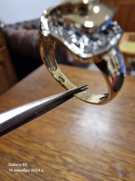 ‼️ Дамски Златен Пръстен ‼️ - Заложна къща Галерия 65