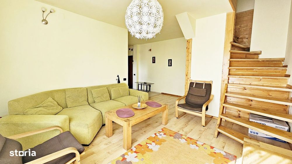 Central str Toamnei- CEC Brasov, apartament 3camere mobilat