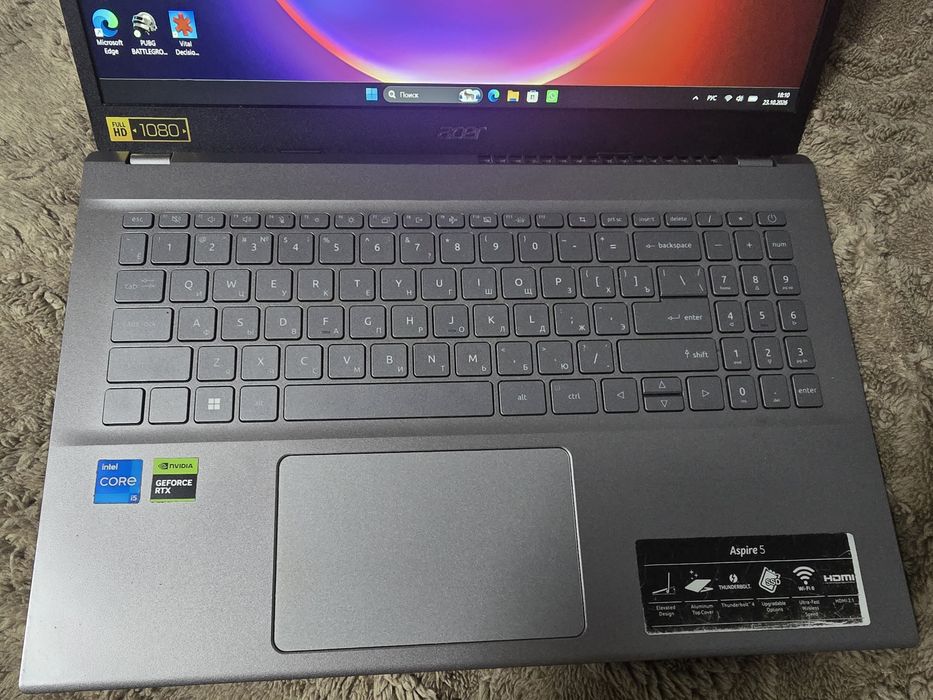 Продам ноутбук acer aspire 5 .