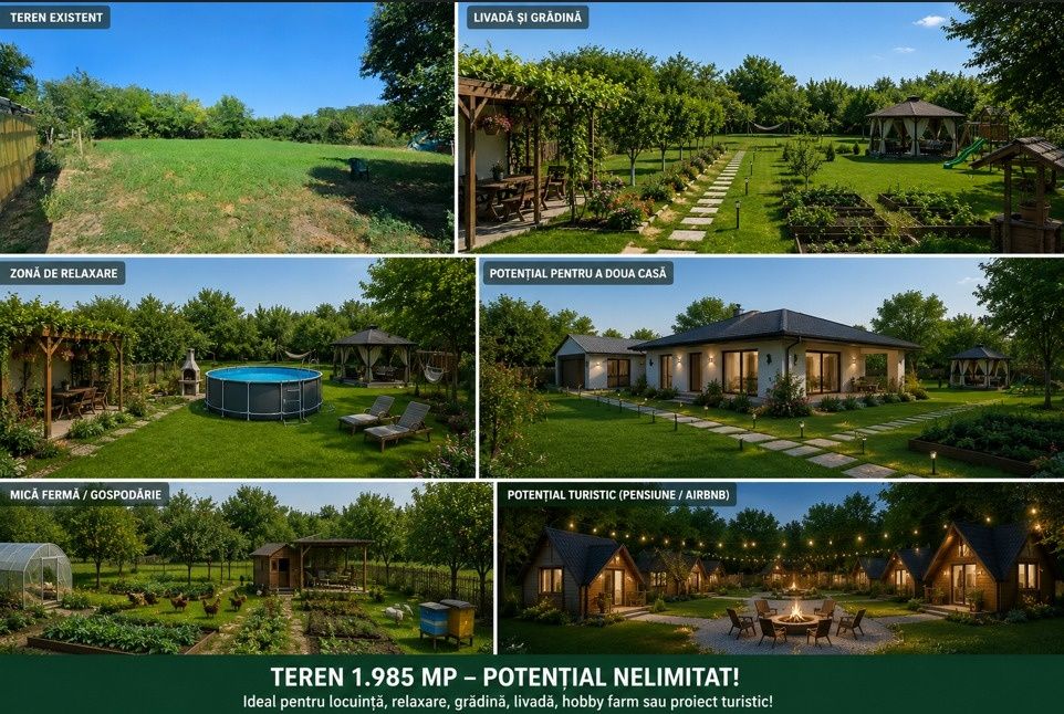 Proprietate la țară – casă bătrânească + teren 2.713 mp Fulga Prahova