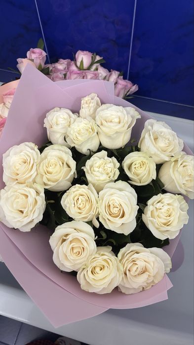 Букет роза(17шт) от Romantic