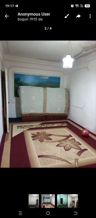 Uy sotiladi Uch xona