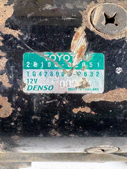 Стартер Тойота Хайлукс 7 2.5/3.0 D-4D (04-15г) Starter Toyota Hilux VII 2.5/3.0 D-4D
